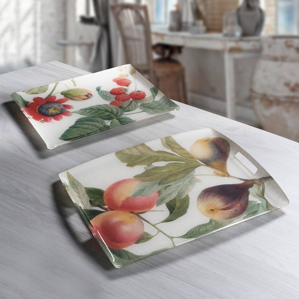 Safari Italian Tray No W/ Flower