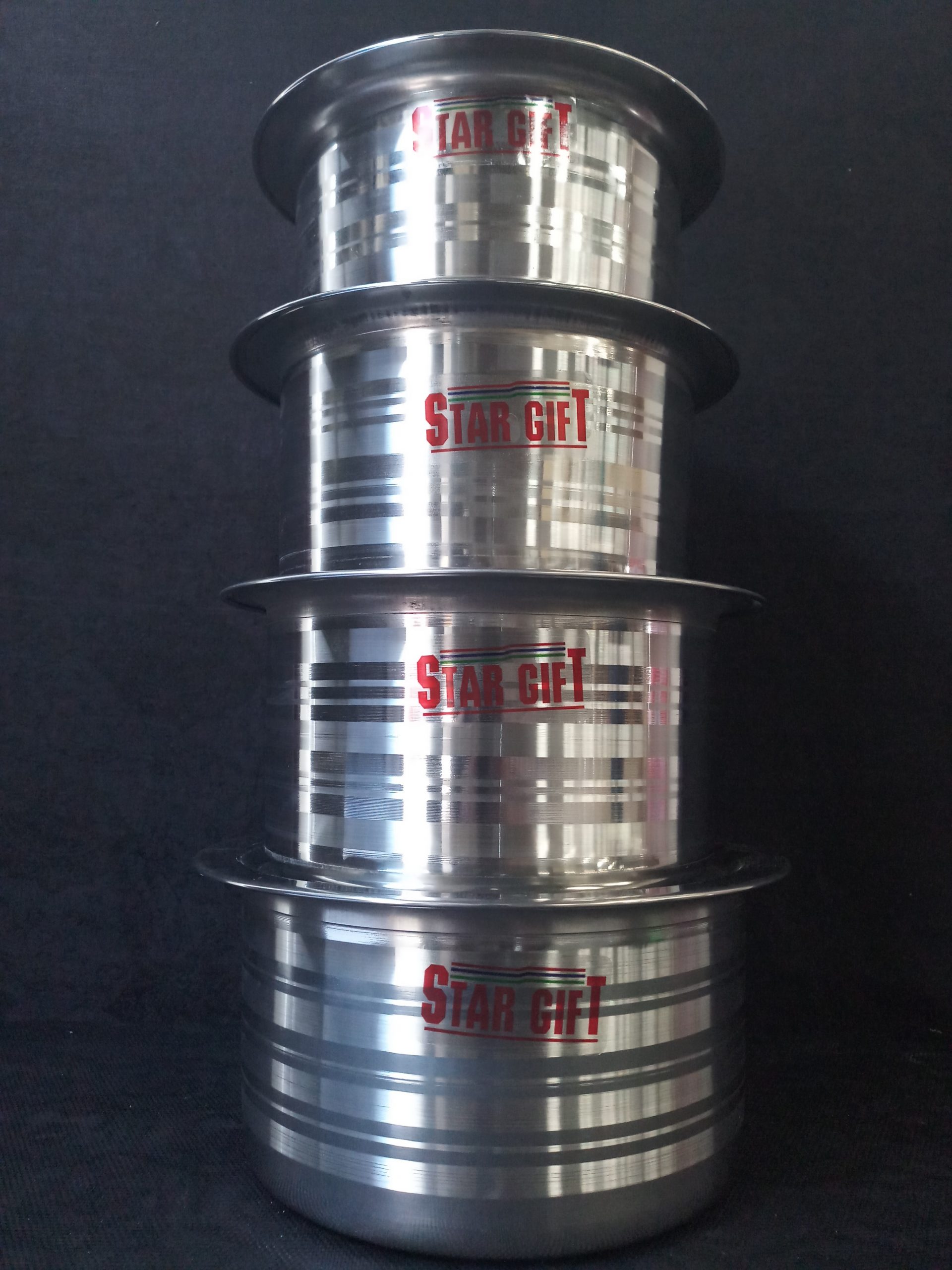 Steel Sufuria W/Lid 1219 No.6