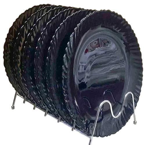 Sundabest Dinner Plate Black 10.5Inch