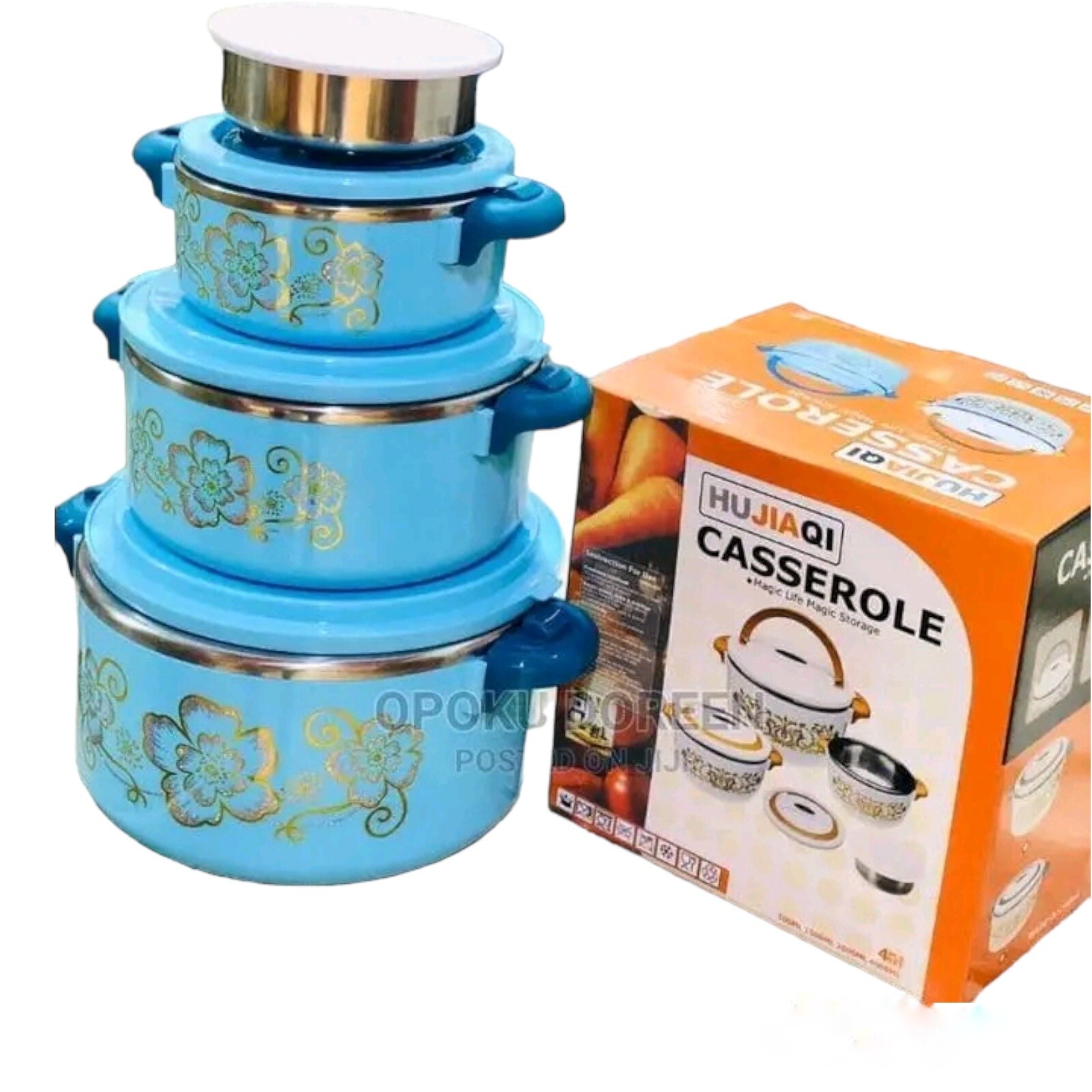 Superb Plst Hot Pot 4Pc 8/12/24/3200