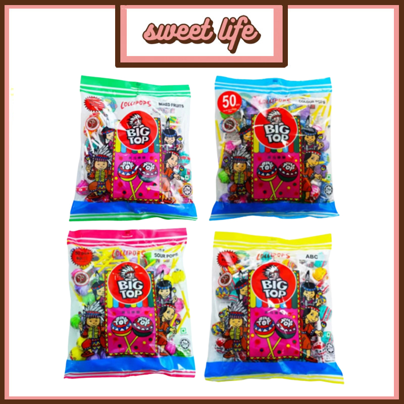 Sweet Lollipops Big Mama 50Pc
