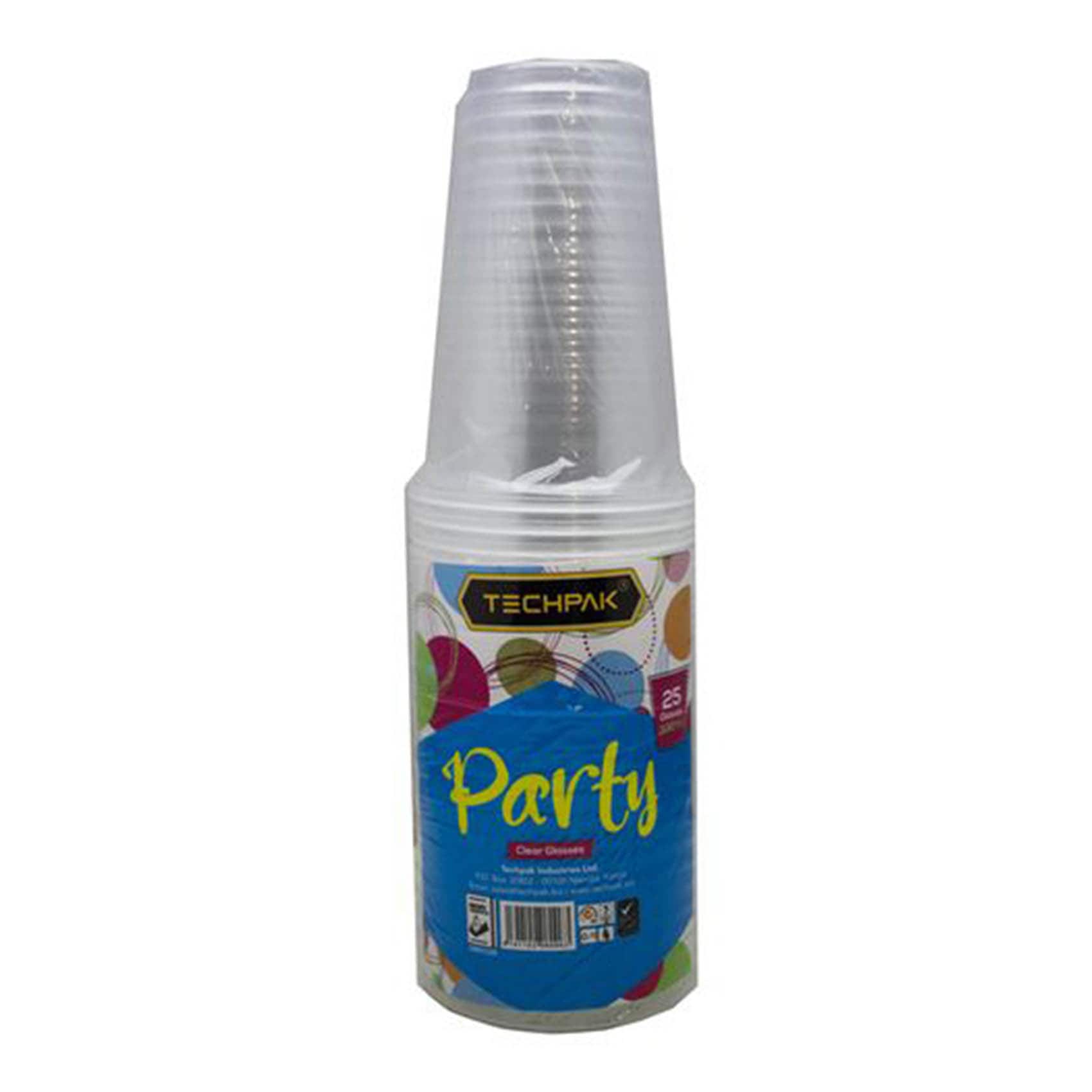 Techpak Party Cl Glass 82/120Ml