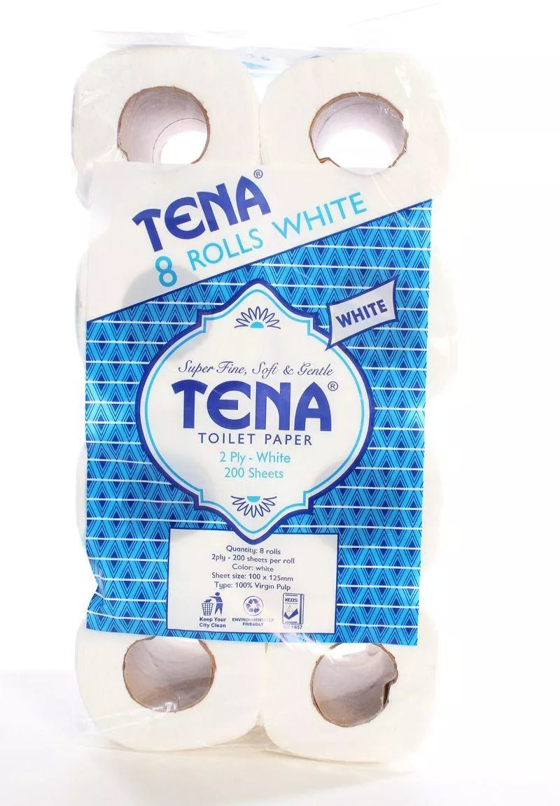 Tena 2 Roll Tissue