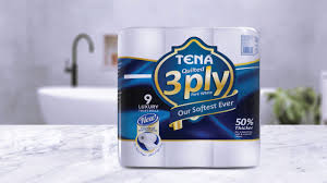 Tena 4 Roll Tissue