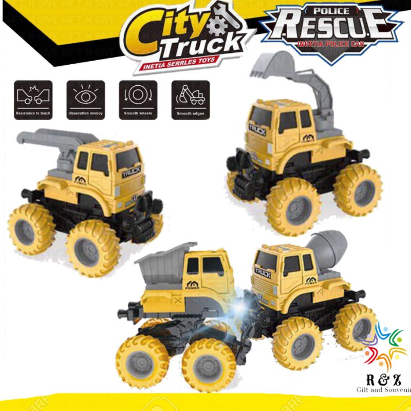 Toy Construction Truck S. Power No.6677-1
