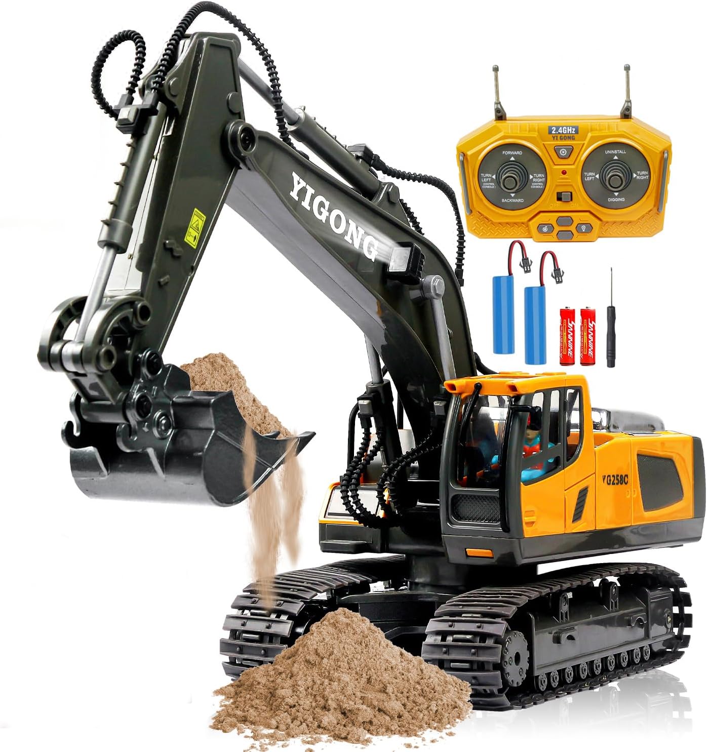Toy Excavator No 668-1