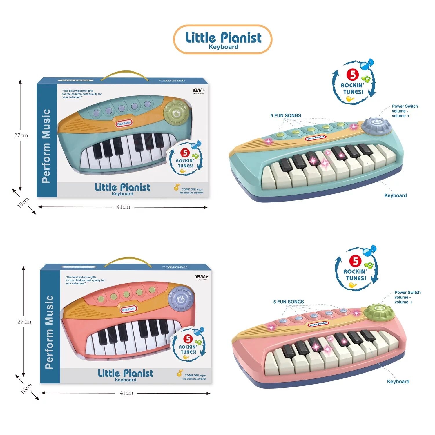 Toy Fun Pianist No.s680-116