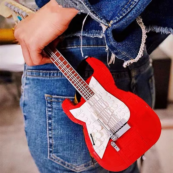 Toy Guitar Building Block No.25841