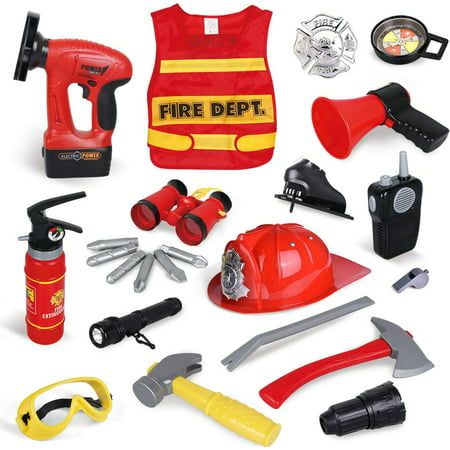 Toy Tool Set Fire Hero