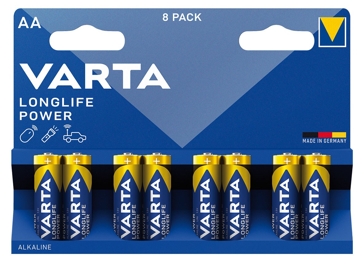 Varta Longlife Power Batt.mn1500B2 Aa2S