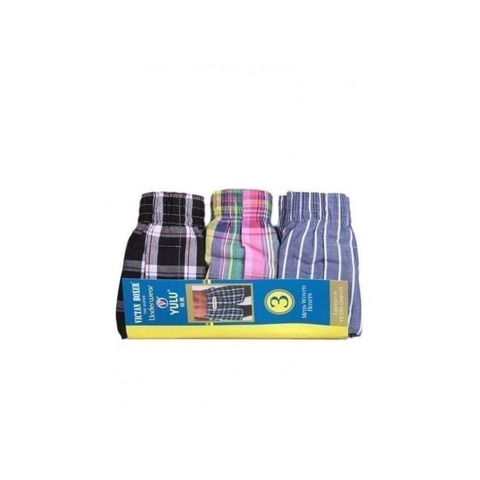 Victan Mens Woven Boxer