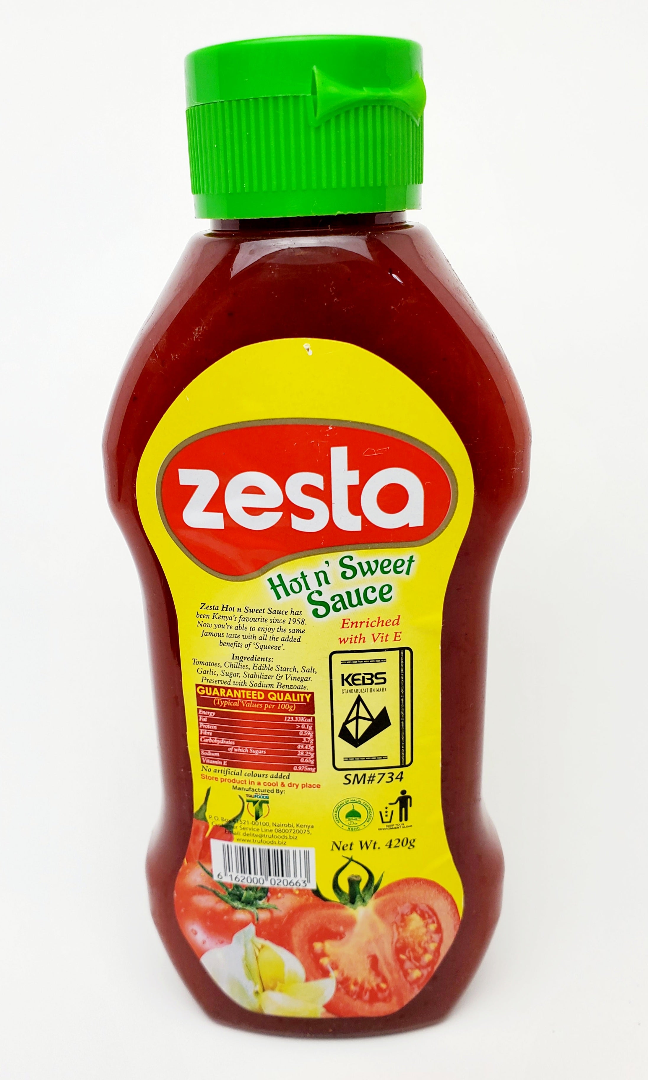 Zesta Hot N Sweet 420G