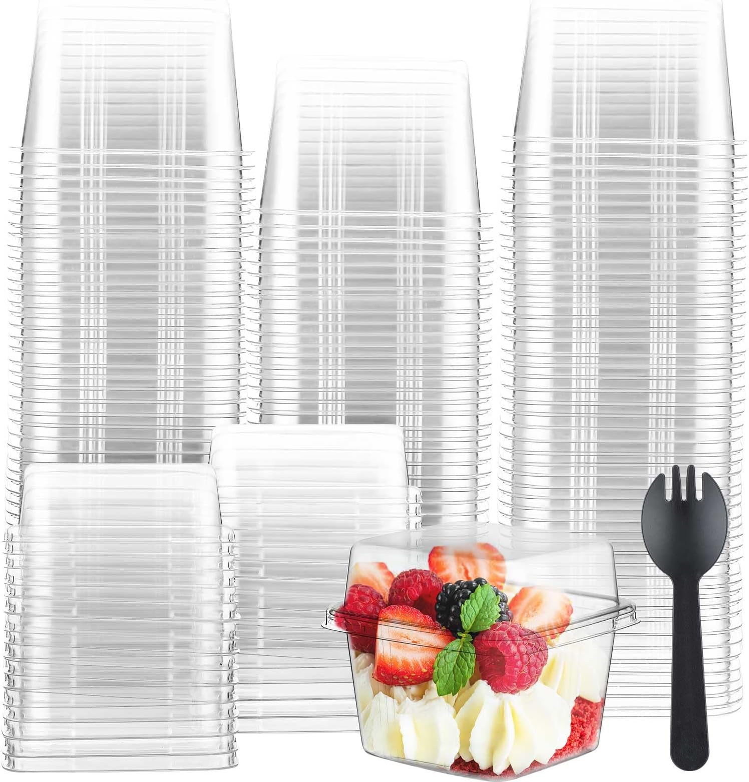 7003 Party Rnd Container 250Ml 10Pc