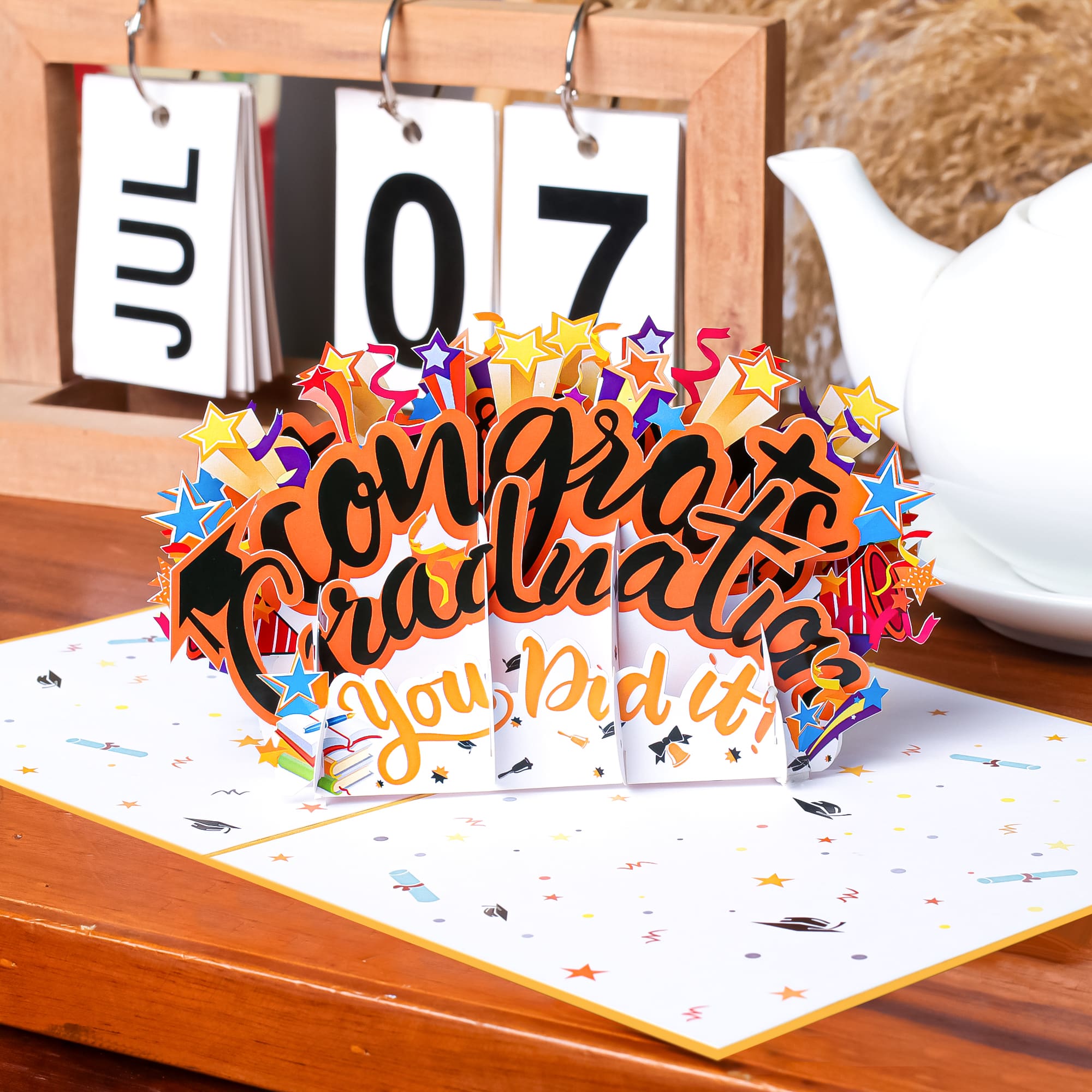 A5 Pop Up Success Card
