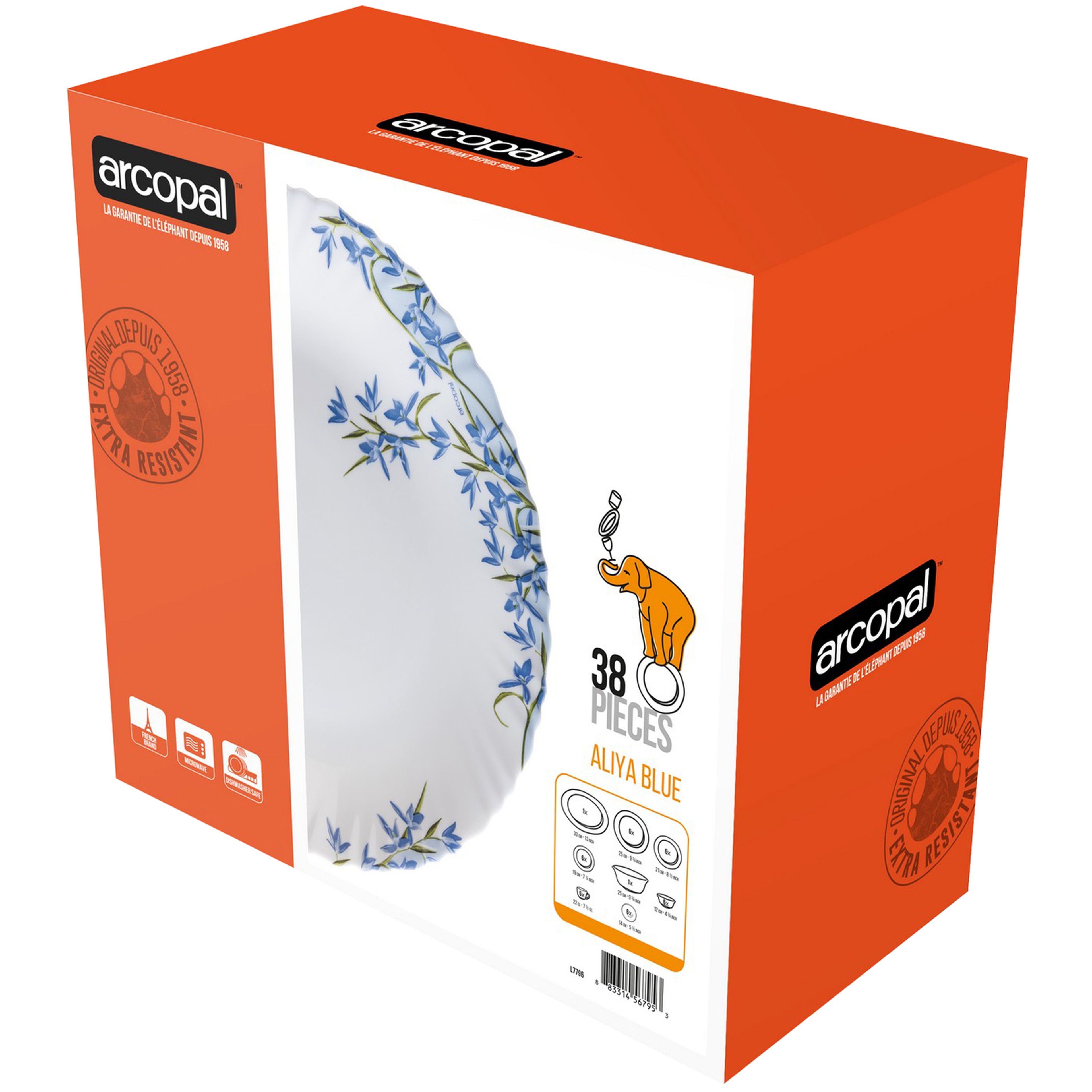 Arcopal Feston Aliya 38Pc D.set L7796