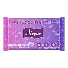 Aryuv Anti-Bacterial Wet Wipes 80S