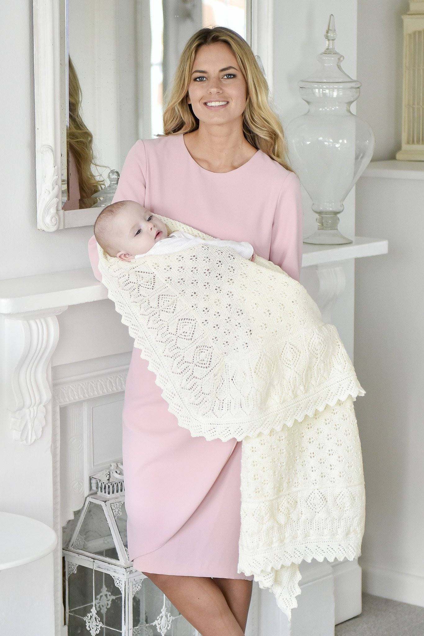 Baby Shawl With Socks & Pampers