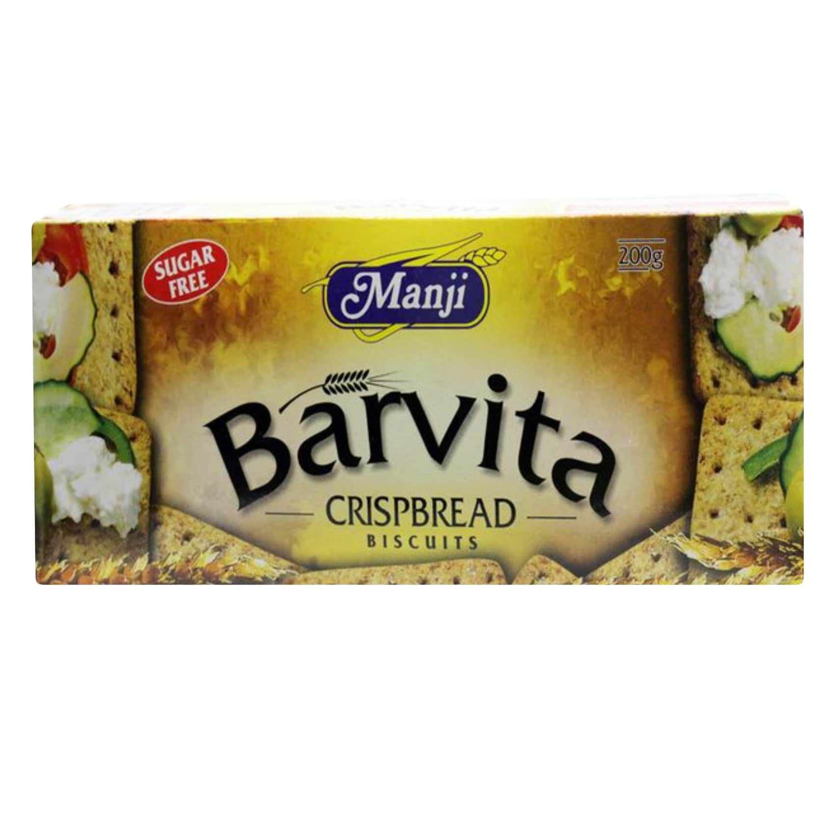 Barvita Crispbread Biscuits (Manji)