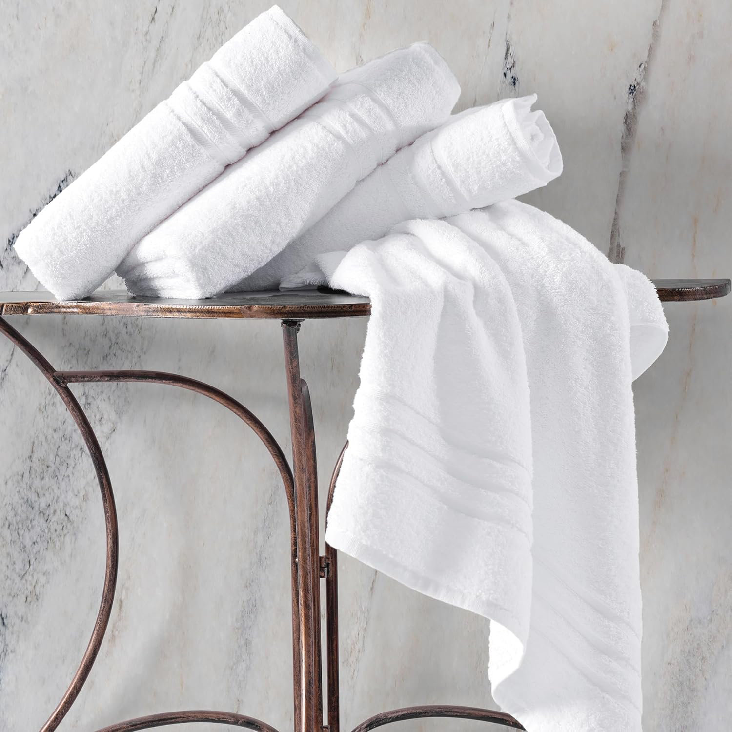 Bathing Towel Soft White