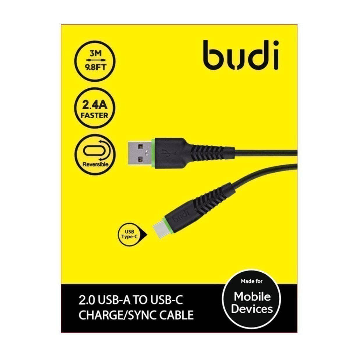 Budi Usb Cable 2.4A Faster