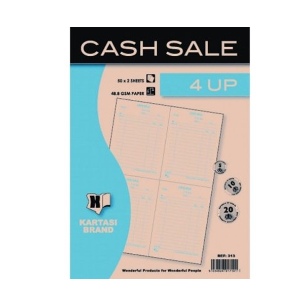 Cash Sale Book 12Up Economic Brand