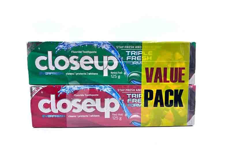 Closeup Menthol/Red Banded 125G