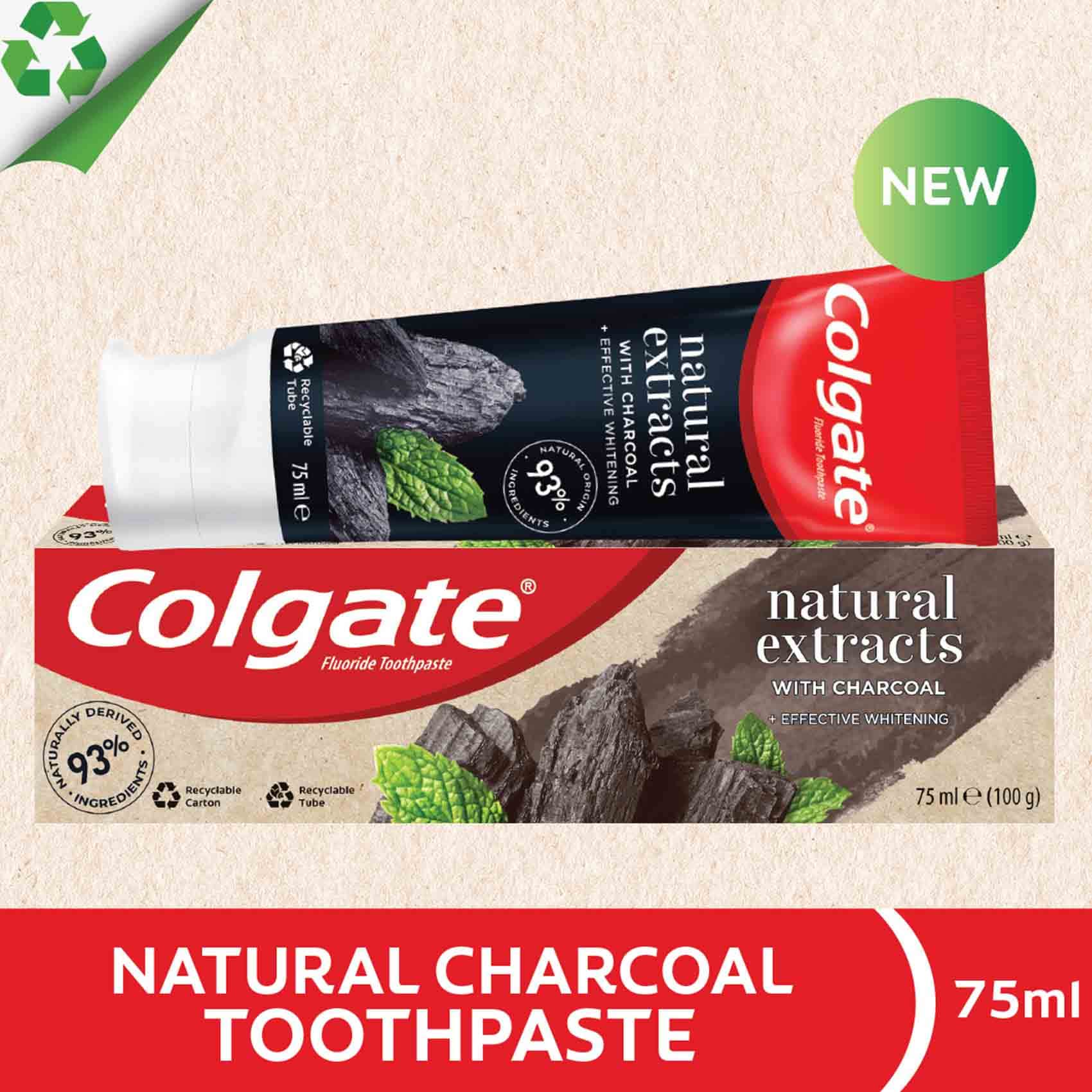 Colgate Natural Extracts Charcoal 75Ml
