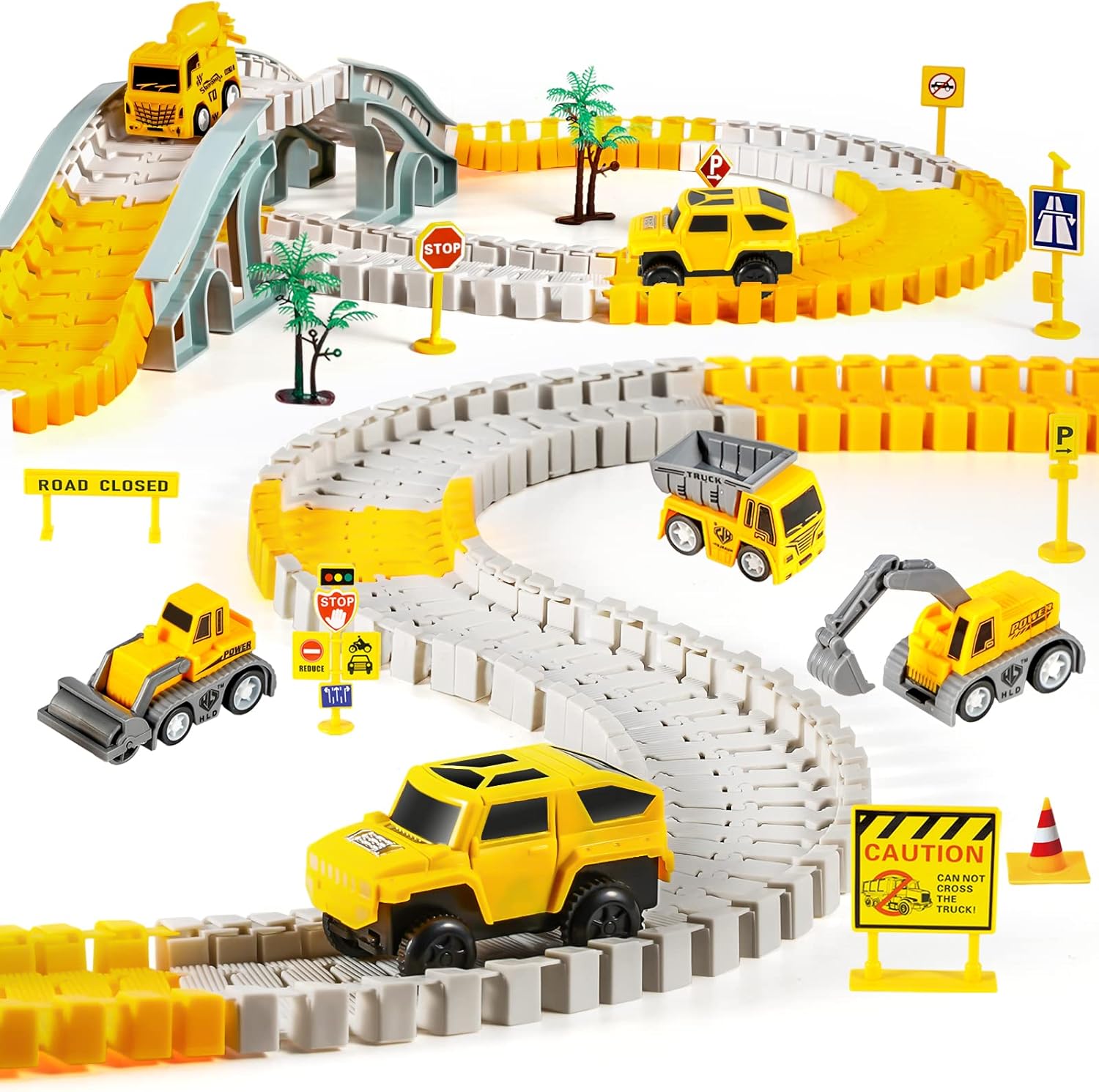 Construction Track Yellow No.6661-1A