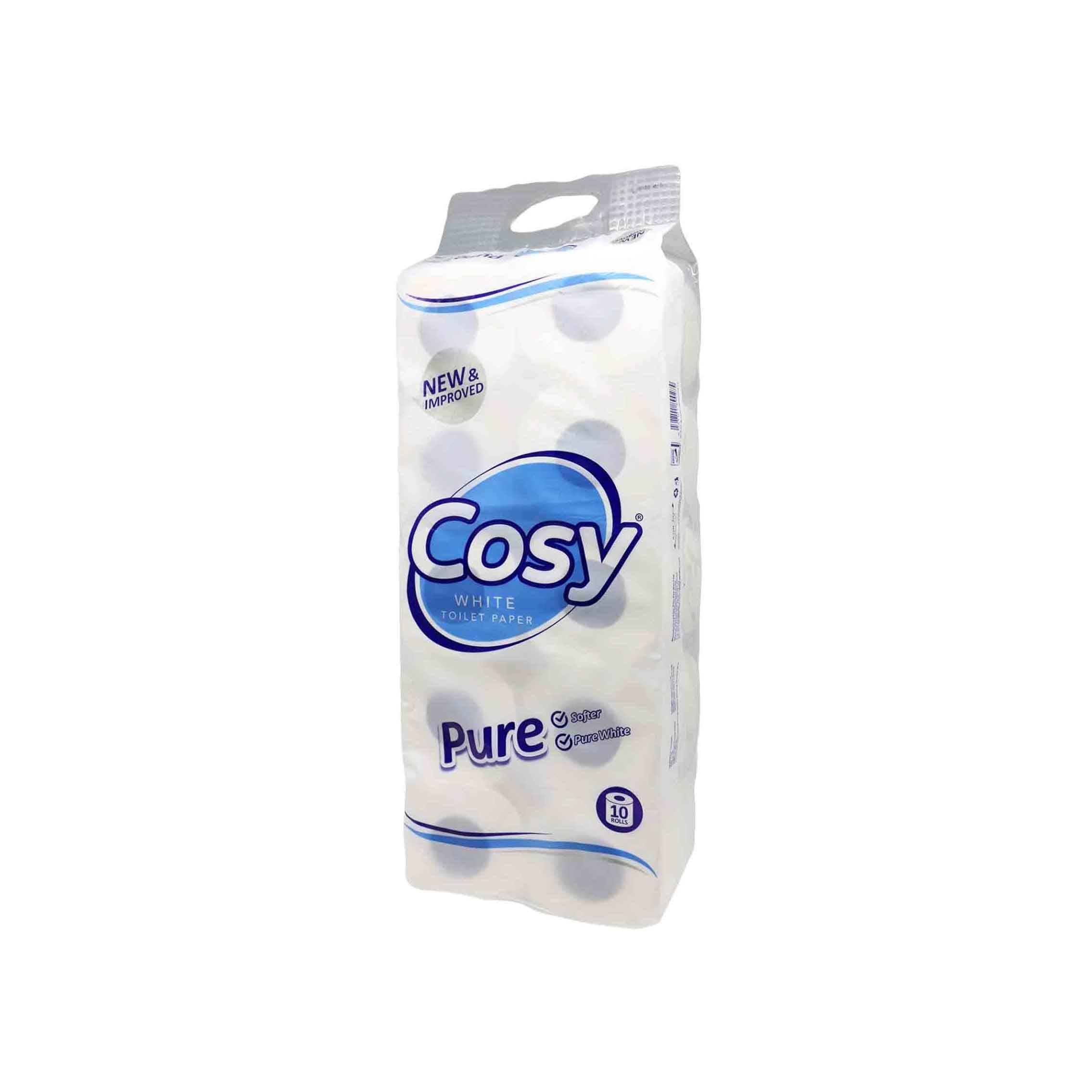 Cosy White Toilet Paper 8Rolls
