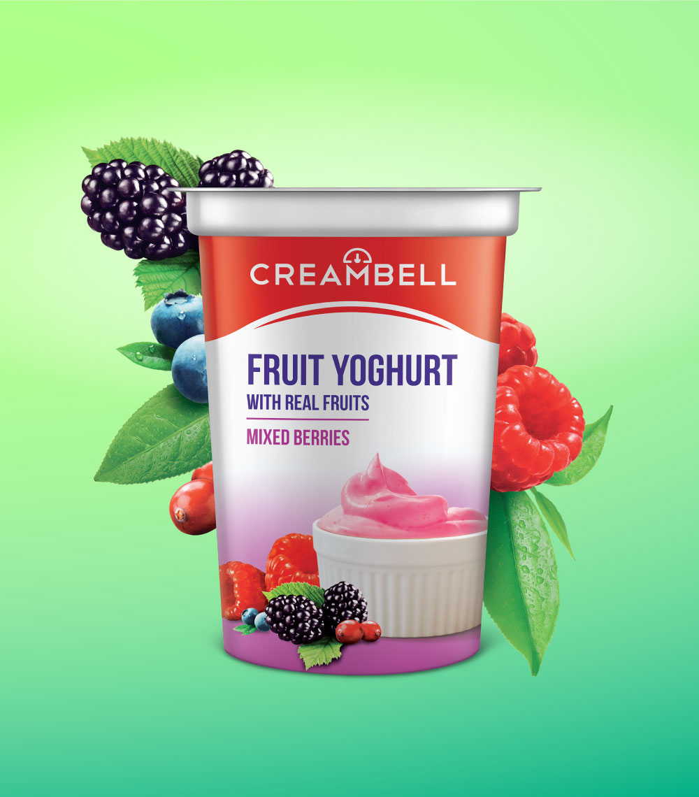 Creambell Fruity Yoghurt 450Ml