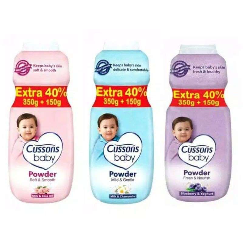 Cussons Baby Powder Blue/Pink 100G