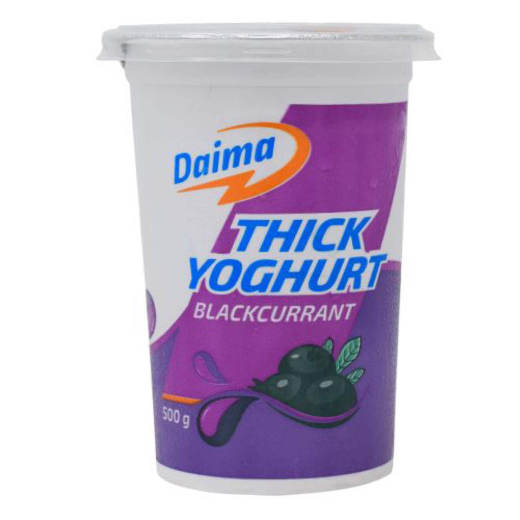 Daima Yoghurt Blackcurrant 500Ml