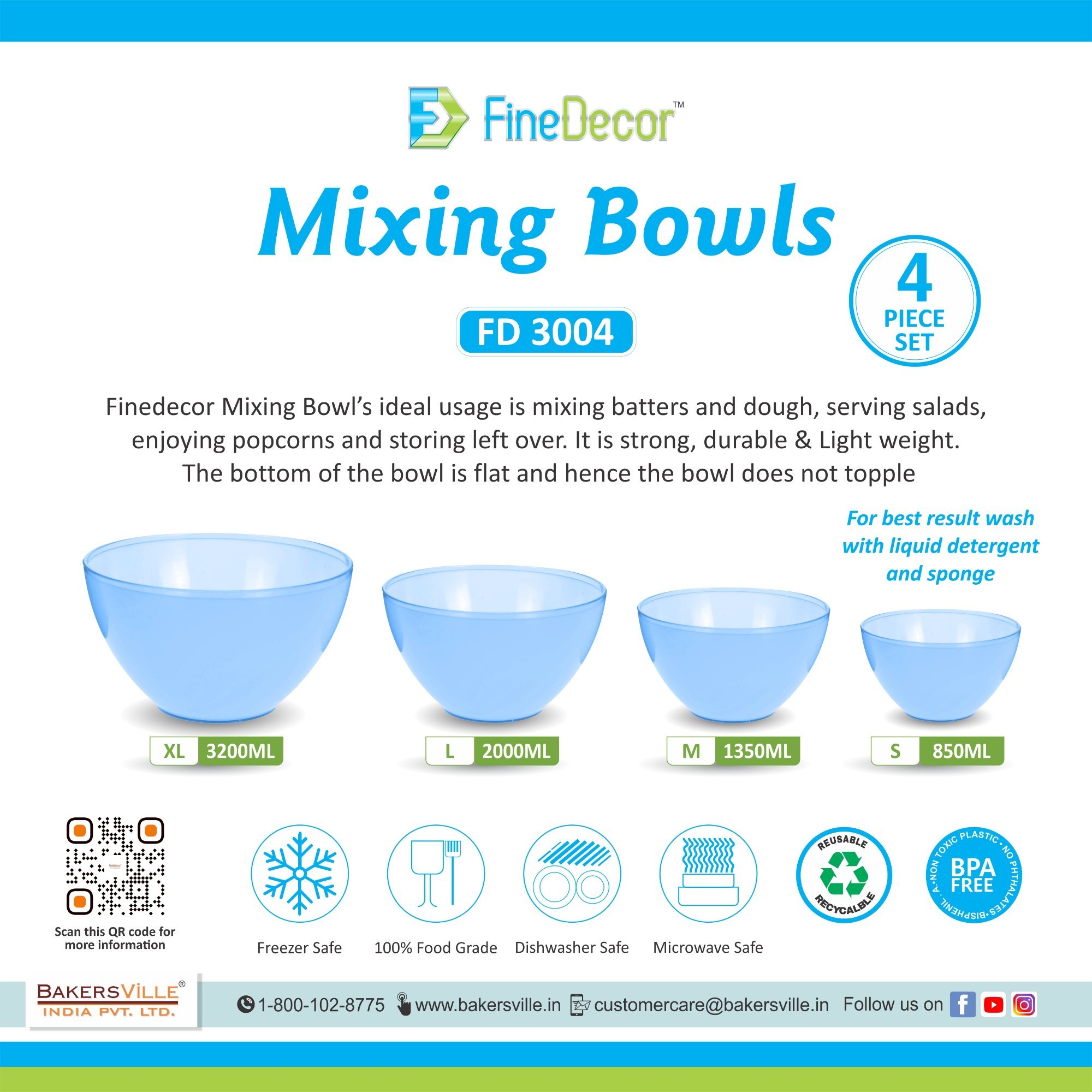 Deco Mix Pudding Bowl B/S