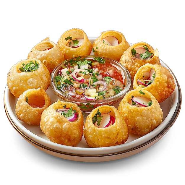 Dela M/M Pani Puri Plate Hc1442