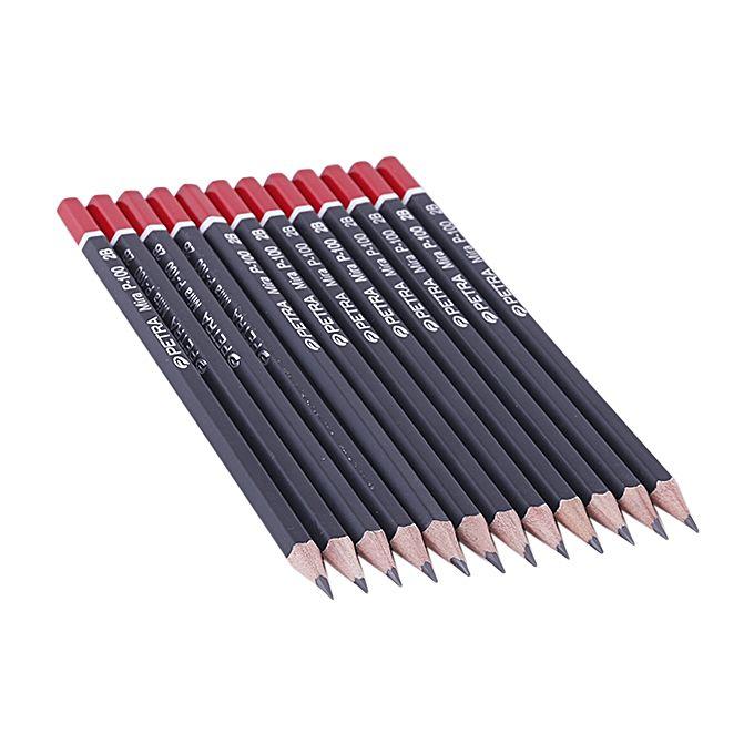 Demotic Graphite Pencils V6 12Pcs