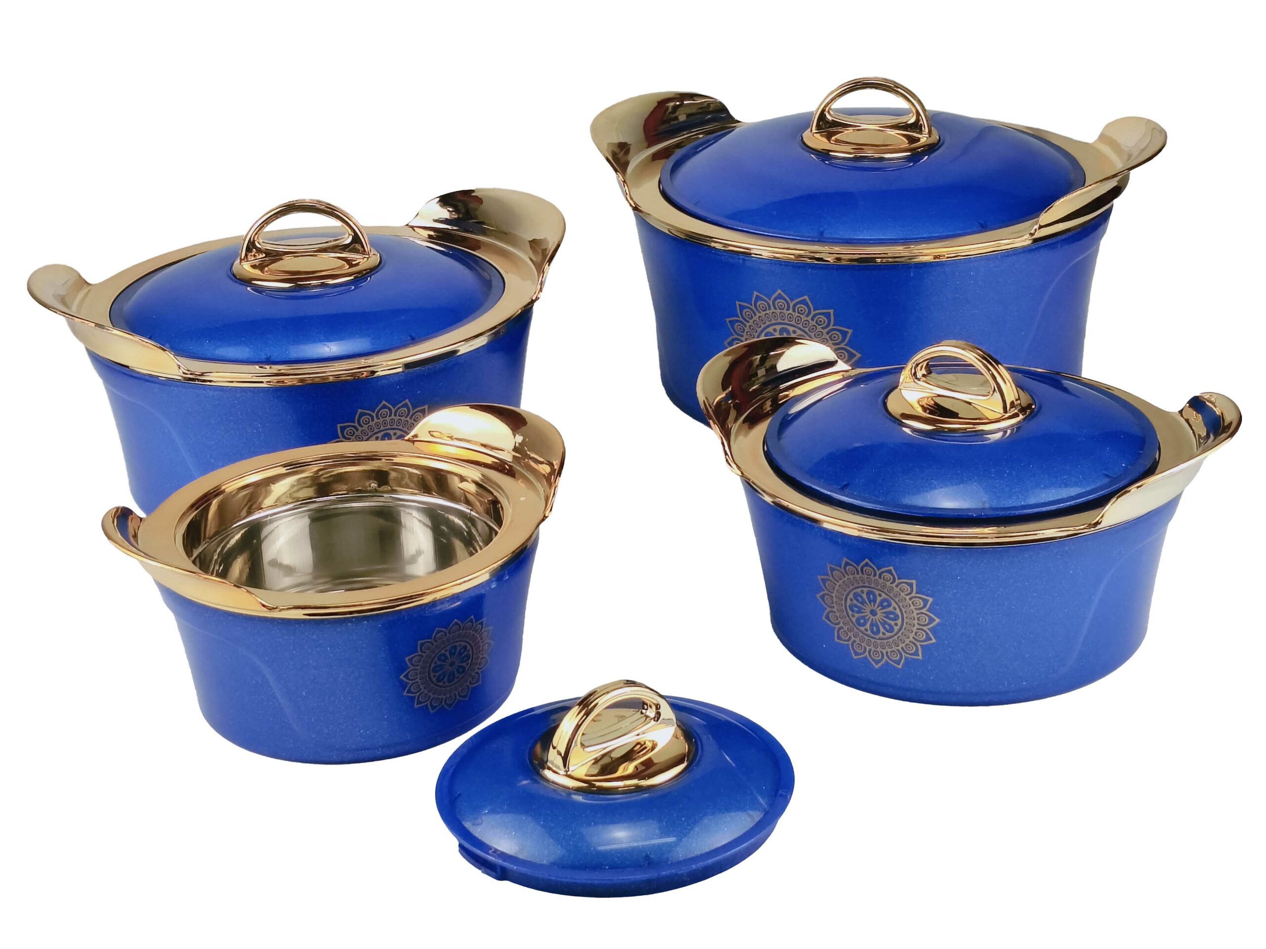Desire Premium Gold Hot-Pots Set Of 4Pcs
