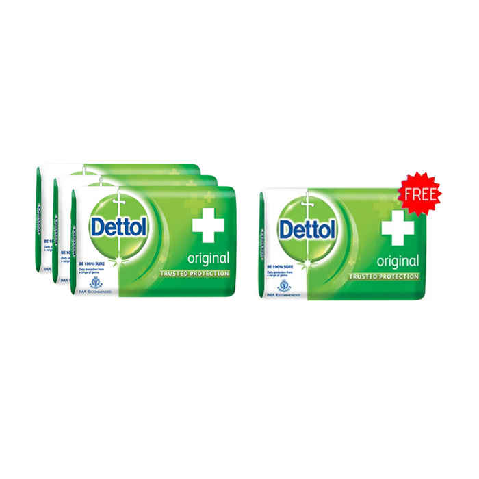 Dettol Soap Original 90G Value Pack 90+1
