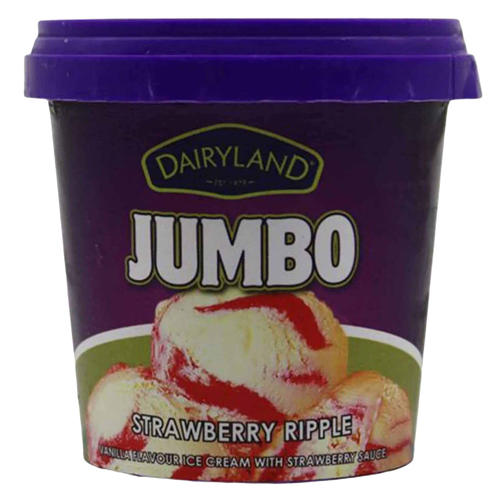 D/L Jumbo Strawberry/Choc Ripple 175Ml