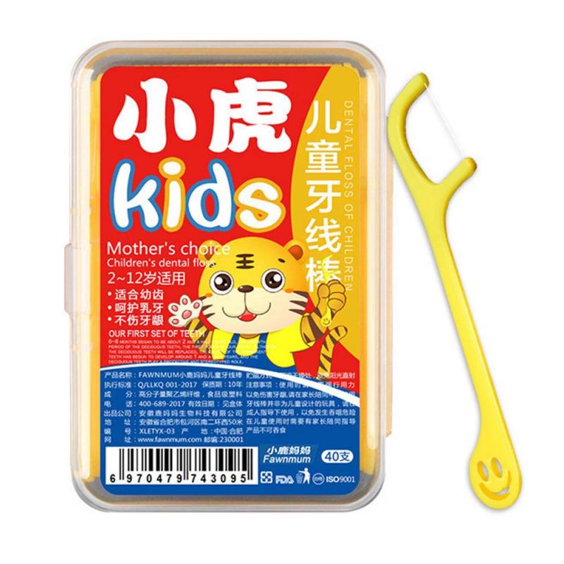 Eris Floss Toothpicks Yx019-40 40Pcs