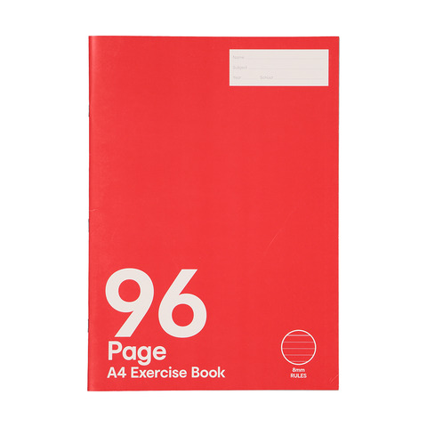 Exercise Book Plain 96 Pages