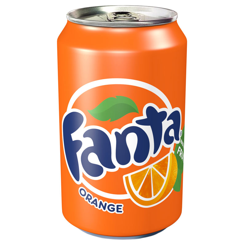 Fanta Orange Can 330Ml