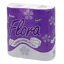 Flora 8 Roll Tissue