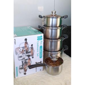 Freedom Steel Sufuria Belly W/Lid No.3