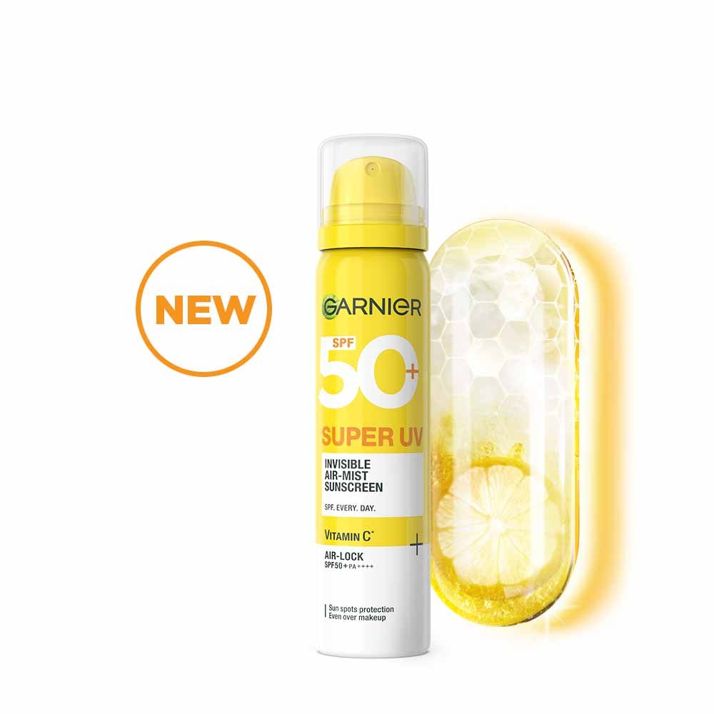 Garnier Super Uv Invisible Air-Mist Sunscreen 75Ml