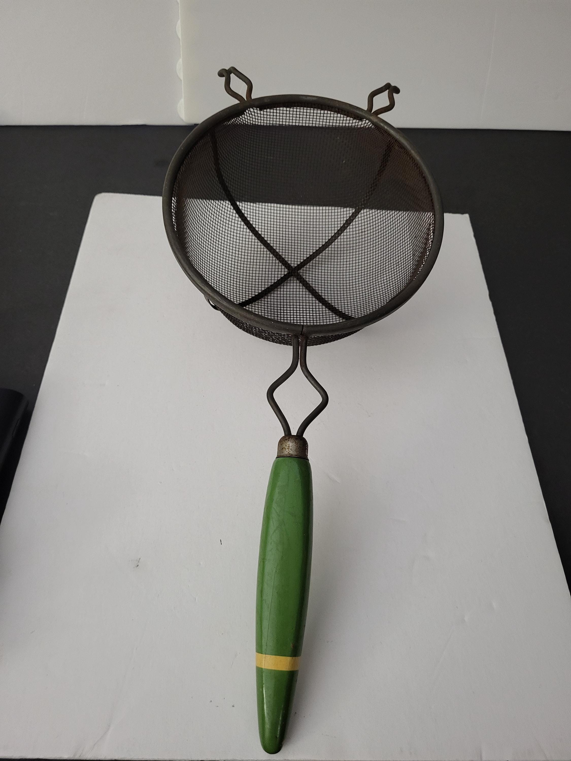 Green Handle Strainer 16Cm/6.2Inc.