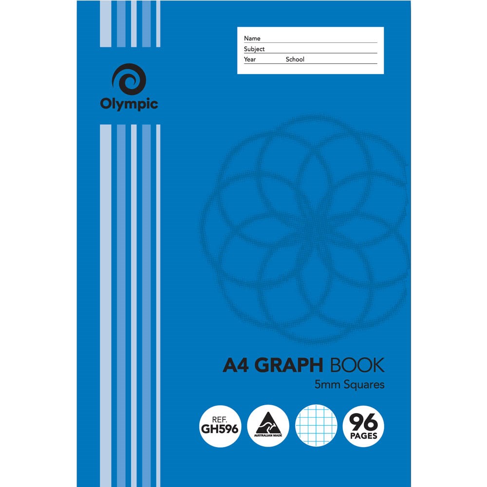 Graph Book A4 96 Pages