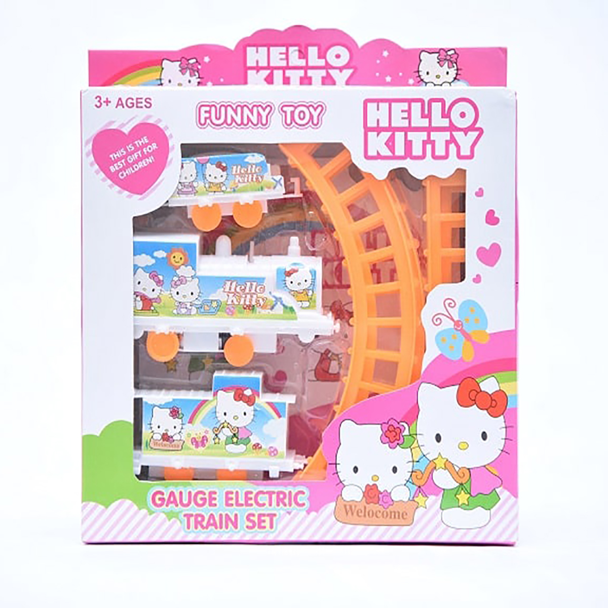 Hello Kitty Gauge Elctric Train 168D-39S