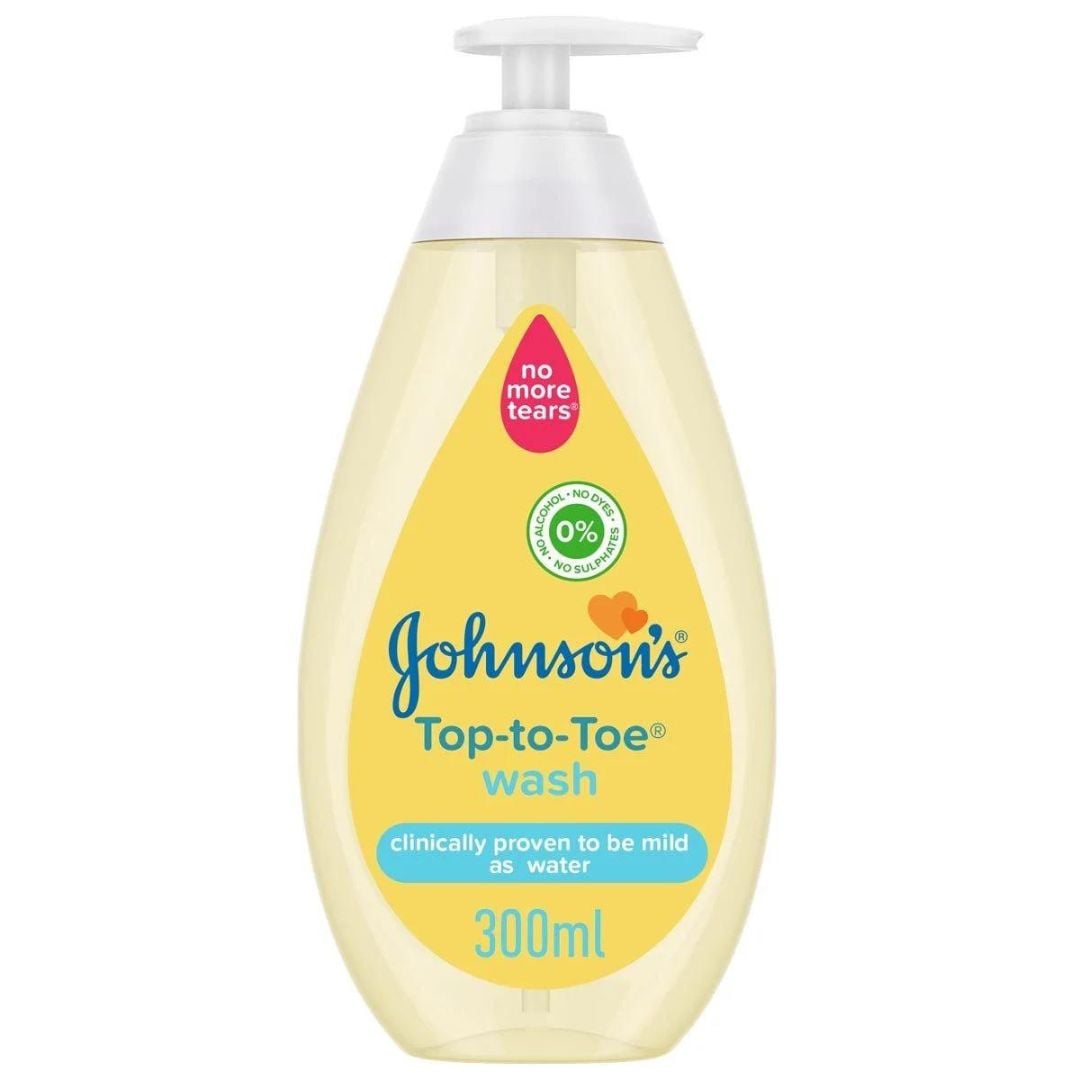 Johnsons Top-To-Toe Wash 300Ml