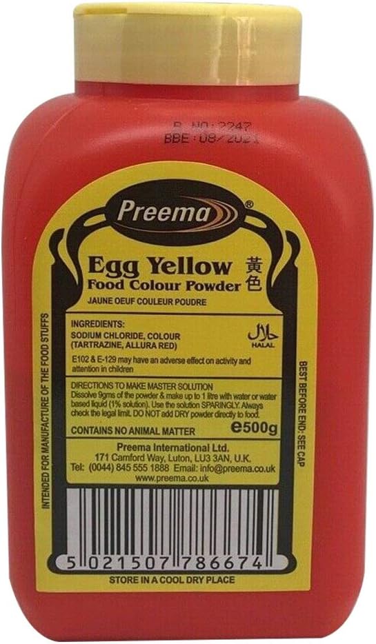 Jomu Food Colour Egg Yellow 10G