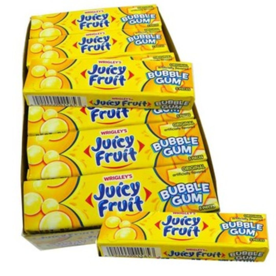 Juicy Fruit Bubble Gum Original 50Pcs 205G